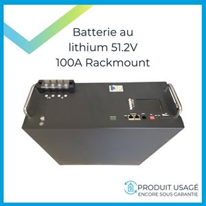 Batterie au lithium 51.2V 100A Rackmount